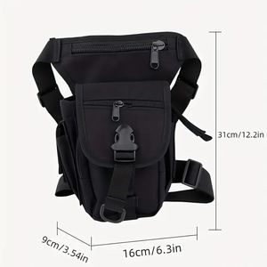 AYPPRO sport Outdoor <span class=keywords><strong>marsupio</strong></span> tattico per le gambe sulle cosce per uomo e donna ciclismo cintura per l'anca da corsa per ciclismo arrampicata - Product Image 6