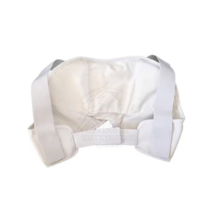 Protection de taille pour femmes, protection corporelle pour arts martiaux, matériau PU, antidérapant, réglable, absorbant les chocs, protection d'entraînement - Product Image 2