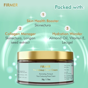 Maquillaje Primer Cream Multi Tipo Reafirmante de la piel y contorno facial y crema adelgazante - Product Image 2