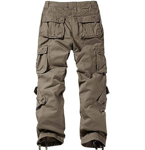 Summer <b>Men's</b> Casual Pants Drawstring Trousers With Pockets <b>Jogger</b> <b>Men</b> <b>Cargo</b> Pants Breathable and Sustainable <b>Men's</b> Trouser - Product Image 3