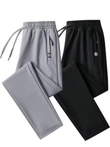 Meilleure vente Vêtements de sport tendance pour athlétisme personnalisables Pantalons droits extensibles Pantalons de gym Pantalons pour hommes - Product Image 3