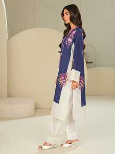 Премиальный легкий нешитый костюм сальвар-камиз для женщин, индийская и пакистанская женская одежда, комплект из <span class=keywords><strong>2</strong></span> предметов - Product Image 3