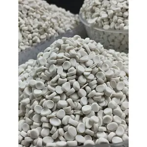 Cheapest Price Malaysia Supplier Wholesales White Color Calcium Carbonate Masterbatch Filler For Mould Molding Pellet Form