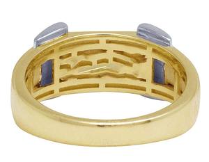 Anillo moderno de plata de ley S925 para hombre, moissanita completamente helada, diamante, estilo Hip Hop, regalo de compromiso de boda, anillo de fiesta - Product Image 5