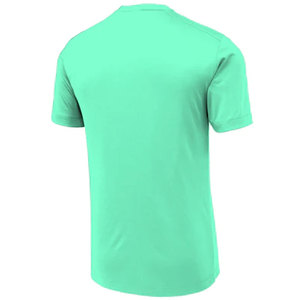 เสื้อยืดคอกลมแขนสั้นทรงสลิมฟิตสำหรับผู้ชายผ้าฝ้าย - Product Image 6