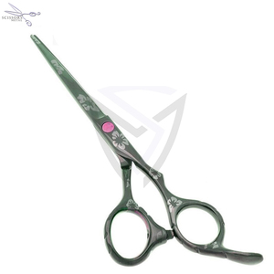 Meilleures ciseaux de coiffure professionnels pour barbier, ciseaux droits à bords tranchants - Product Image 4