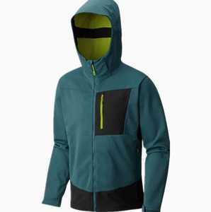 Chaqueta Softshell ligera personalizada para hombre para invierno impermeable al aire libre con capucha cortavientos ropa deportiva a prueba de viento para senderismo - Product Image 4