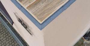 Renoplast ®   Perfil de aluminio para aleros K102, acabado de terrazas y balcones, suelos de baldosas sobre mortero adhesivo, sistemas de drenaje - Product Image 3