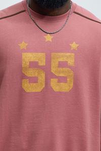 Casual Style Customizable Long Sleeve jersey style Sweatshirt for Men <b>Warm</b> <b>Fleece</b> Crew Neck Printed Sweatshirt for Men - Product Image 3