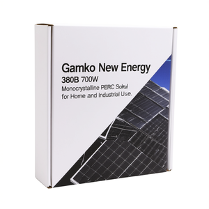 Panneau solaire monocristallin PERC Gamko New Energy 380B 700W pour usage domestique et industriel - Product Image 2