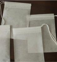 Sacs à thé en papier de fibre de maïs PLA biodégradable, blanc moderne, 20-30g par rouleau, en stock