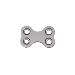 Placa Ósea Veterinaria SURGINEXA SSI-3012 Tipo X de 4 Orificios, Placa Ósea en Forma de X, Instrumento Quirúrgico Ortopédico para Perros - Product Image 3