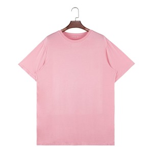 เสื้อยืดโอเวอร์ไซส์สำหรับผู้ชายใส่ในถนนในเมืองเสื้อผ้าถักนิตติ้งผ้าฝ้าย100% นิ่มทรงหลวมทรงหลวมใส่สบายฤดูร้อน - Product Image 1