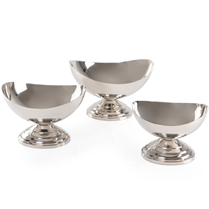 Top vente de luxe décoratif 2025 dessus de table lot de 3 bols en métal pour la maison cuisine hôtel restaurants fête au prix de gros - Product Image 4