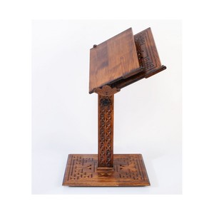 Pupitre en bois portable avec mécanisme de levage 90x45x1,5 cm TS018 Mobilier de bibliothèque en stock - Product Image 1