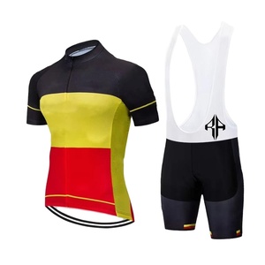 Alta calidad con la mejor nueva moda al por mayor sublimación para hombres conjuntos de ciclismo 100% poliéster precios baratos logotipo personalizado para hombres - Product Image 1