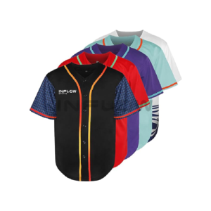 Maillot de baseball rétro de haute qualité en maille respirante avec logo brodé personnalisé, nom et numéro - Product Image 4