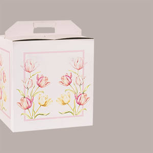 Ensemble cadeau de Pâques exquis de 10 pièces - Porte-doux en carton laminé 330x250x350 mm avec poignée intégrée et impression numérique - Product Image 3