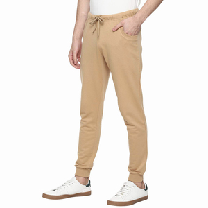 Pantalones Deportivos Casuales Ligeros de Felpa 100% Algodón para Hombre con Cintura Ajustable con Cordón, Talla Personalizada y Diseño para Entrenamiento - Product Image 3