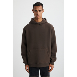 Sweat-shirt à capuche ultra doux en tissu biologique avec poche kangourou pour homme GRIMELANGE Cartmel - Product Image 5