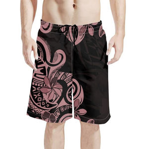 Pantalones cortos informales de 100% algodón con logotipo personalizado al por mayor, pantalones cortos deportivos para entrenamiento en pista en blanco gris claro de verano para hombre - Product Image 5