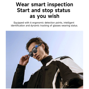 Lunettes Intelligentes avec Caméra HD 1080P, Transmission WiFi, Traduction IA en Temps Réel, Casque Portable, Étanchéité IPX4 - Product Image 3
