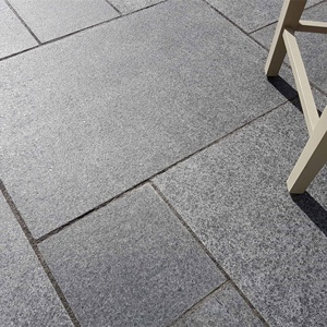 Granite Flamed Polished Finish Rajasthan Black Tiles Ash Black Exterior Flooring Courtyard <b>Pavers</b> <b>Outdoor</b> Stair <b>Steps</b> - Product Image 5
