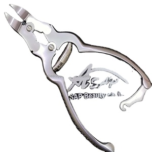 ASAP Professional Heavy-Duty Carbon Steel Finger <b>Nail</b> Clipper Curved Cutter Sharp Wide Jaw Opening Barrel Spring <b>Nails</b> - Product Image 1