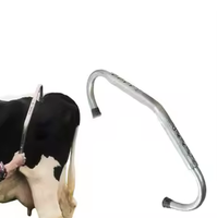 Bastón Antipatadas para Vacas, Acero Inoxidable, Ajustable, Reutilizable, para Uso Veterinario en Granjas Ganaderas, Calidad Premium, Duradero, Certificado CE