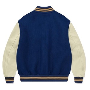Vestes Letterman Varsity de haute qualité Corps en laine Manches en cuir véritable Vêtements d'hiver Veste pour homme intelligente et élégante - Product Image 2