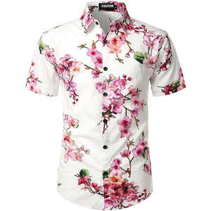 Chemise à manches courtes hawaïenne pour hommes chemise de mode décontractée 3d vêtements pour hommes hauts - Product Image 3