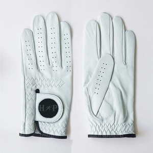 Gants de golf en cuir Cabretta de haute qualité, neufs d'usine, pour tous les temps, équipement sportif pour hommes et femmes, logo personnalisé, meilleurs prix - Product Image 1