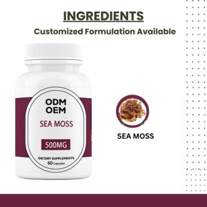 ผลิตภัณฑ์เสริมอาหารมอสและยาแคปซูลบำรุงผิวมอสทะเลไอริช60แคปซูล - Product Image 5