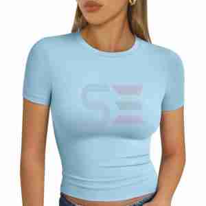 Hot Selling High Quality Custom Logo Breathable Eco-Friendly Cotton Summer Sexy Club Style <b>Crop</b> Tank <b>Top</b> for Women - Product Image 1