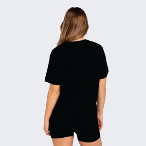 T-Shirt Femme 2024 Casual Fit 100% Coton O Neck Short Sleeve T Shirt Hommes Femmes Oversized T-Shirt - Product Image 3