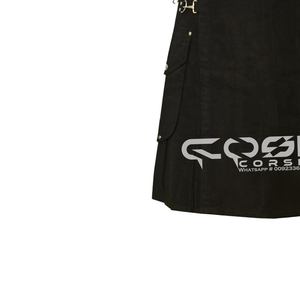 COSH KILTS Haute Qualité Meilleure Vente Noir Coton Kilts Bondage Et Fétiche Kilts Fournisseur Et Fabricant Du Pakistan - Product Image 6