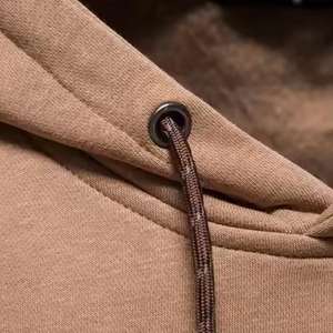 Sudadera con Capucha 100% Algodón para Hombre, Diseño Holgado con Estampado Urbano, Bolsillo Transpirable y Logotipo Personalizado - Impresión Invernal para Adultos - Product Image 5