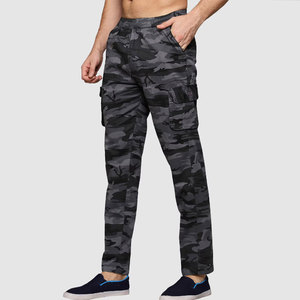Sólido Impreso Artículo Online Fresh Button Up Hombres Pantalones de camuflaje Precio al por mayor Online Trendy Camo Hombres Pantalones - Product Image 3