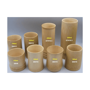 Vaso de Bambú Natural para Café, Bebidas Heladas y Servicio de Bebidas en Restaurantes, Origen Vietnam - Product Image 2
