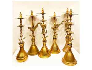 ชิชาทำจากทองเหลืองอียิปต์มอระกู่2025ชิชารุ่นลิมิเต็ดดีไซน์ใหม่หรูหรา - Product Image 6