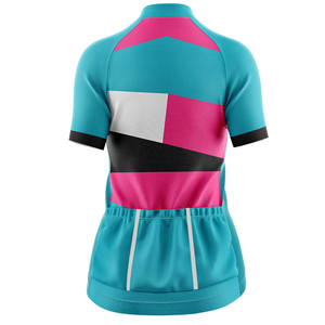 Maillot de football 100% polyester de haute qualité pour femmes sublimé fermeture éclair col côtelé Service OEM pour vêtements de sport disponibles à la vente - Product Image 4