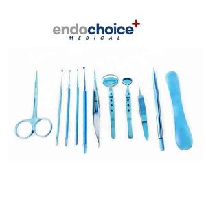 Juego de instrumentos de chalazión de aleación de titanio, 12 Uds., para cirugía oftálmica, Incluye caja de esterilización de acero inoxidable - Product Image 3