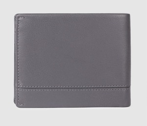 Cartera de cuero de vaca Nappa doblada Premium todo en uno para hombre, hilo de algodón, bloqueo RFID, multifunción, diseño de moda, gran capacidad - Product Image 4