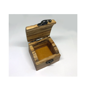 Boîte à bijoux en bois design forme carrée meilleure qualité Bracelet fabriqué à la main boîte à pendentif produit de vente chaud - Product Image 1