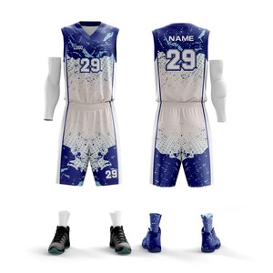 Tenues de basket-ball pour hommes, broderie personnalisée, logo personnalisé, chemise de basket-ball de marque privée pour équipe - Product Image 3