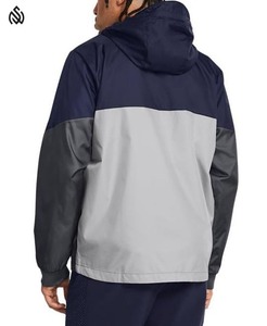 Chaqueta Cortavientos Deportiva de Verano en Colores Personalizados, Chaqueta Cortavientos Transpirable de Secado Rápido, Chaqueta de Invierno con Bordado - Product Image 2