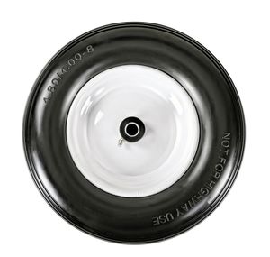 Flat Free Lawn Yard Cart Replacement Wheelbarrow Tire Steel Material <b>Garden</b> <b>Wagon</b> Wheels Vietnam-Made PU Wheel 4.8/4.00-8 - Product Image 5