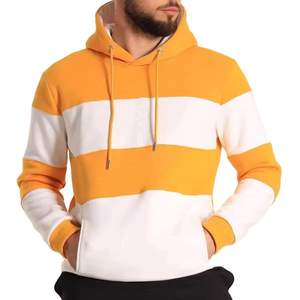 Sudaderas con Capucha para Hombre, Ropa de Calle de Invierno, Bolsillo Sólido, Tela Jersey de Mezcla de Polialgodón de 180 g/m², Tinte Liso, Logotipo Personalizado, Transpirable, Secado Rápido - Product Image 1