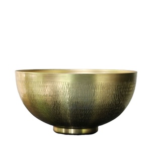 Planteur de bol en métal de vente chaude pour la décoration intérieure et le jardinage d'intérieur du fabricant indien au meilleur prix - Product Image 1