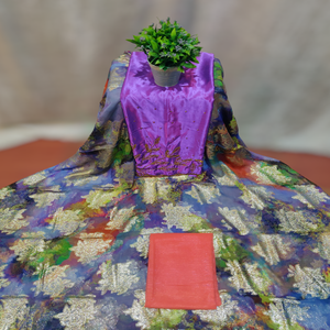 Tela de Chifón Jacquard Somalí de Alta Calidad, Última Moda, Lujosa, con Diseño Floral Fransawi Dirac para Vestidos de Novia - Product Image 1